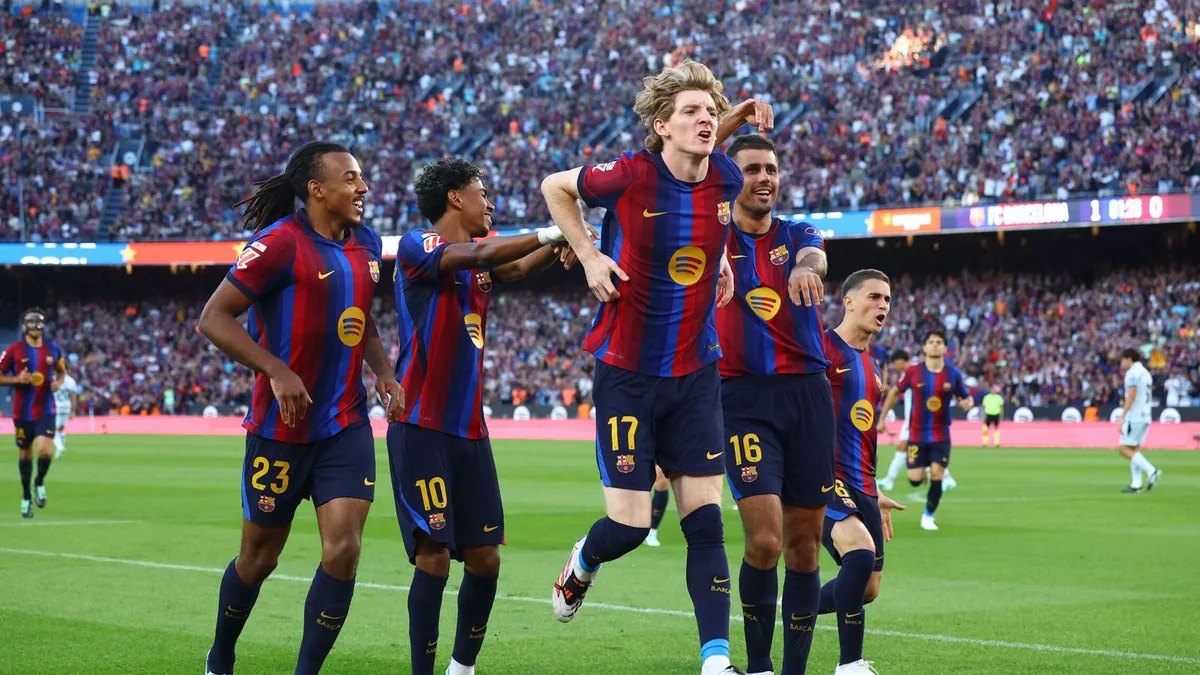 Este Barça es imparable: no da opción al Getafe y, ni jugando a medio gas, hay quien le plante cara (3-0)