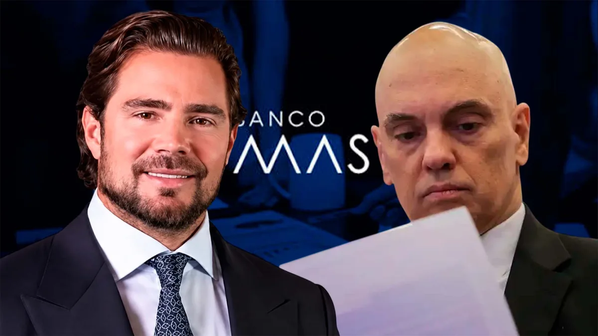 A reação de Vorcaro à revelação do contrato com a esposa de Moraes