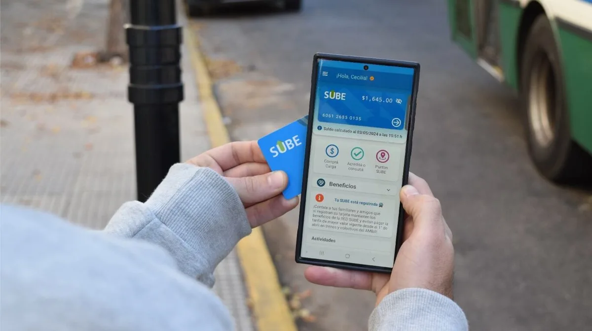 Se cayó el sistema para cargar la SUBE desde el celular y hay largas filas en Constitución