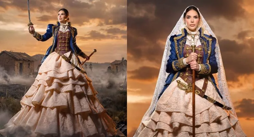 VIRAL: Mística Núñez rindió tributo a Josefa Camejo en el evento del Miss Mundo