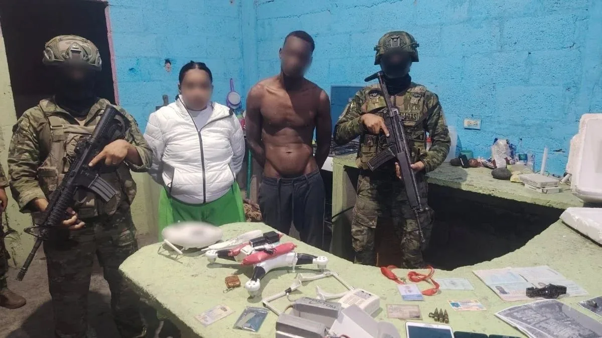 Un dron con explosivos y un mapa de la mayor cárcel de Ecuador revelaron una nueva amenaza del crimen organizado