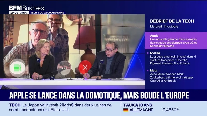 Apple se lance dans la domotique, mais boude l'Europe - 14/10