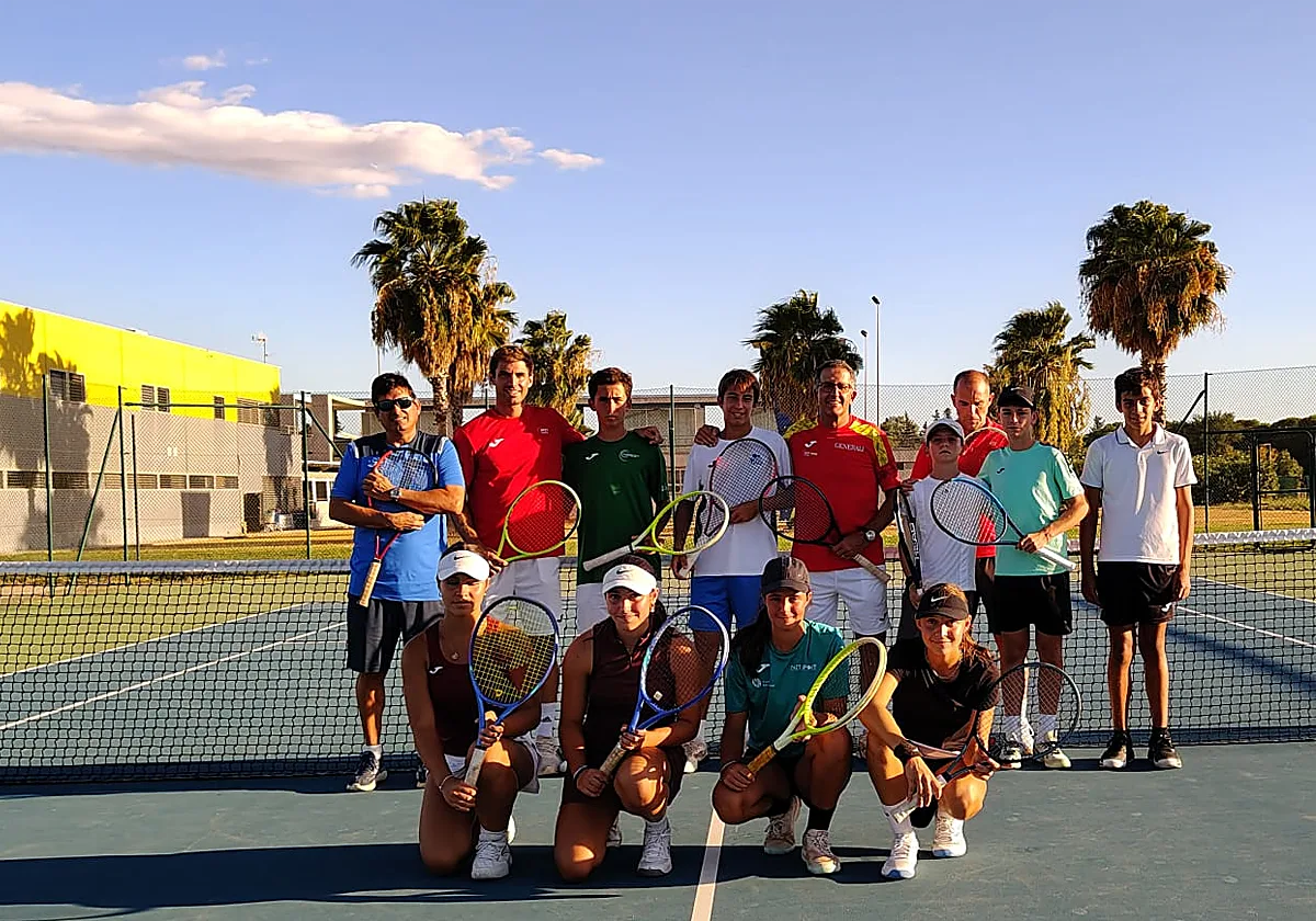 La RFET y la FATENIS completan tres jornadas de trabajo y seguimiento en la concentración territorial Sub 14