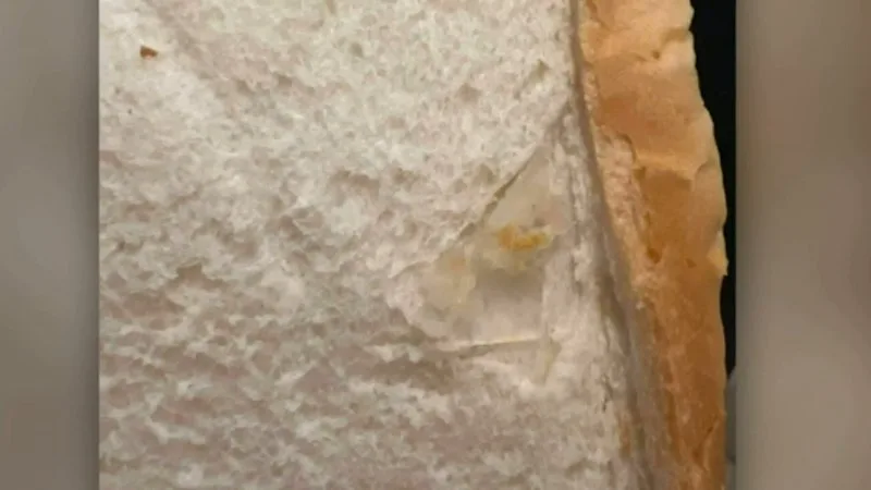 Mum's warning over glass found in bread loaf
