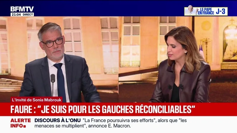 Éviction de Charles Sapin: "Une décision bienvenue" pour Olivier Faure, candidat à la primaire socialiste