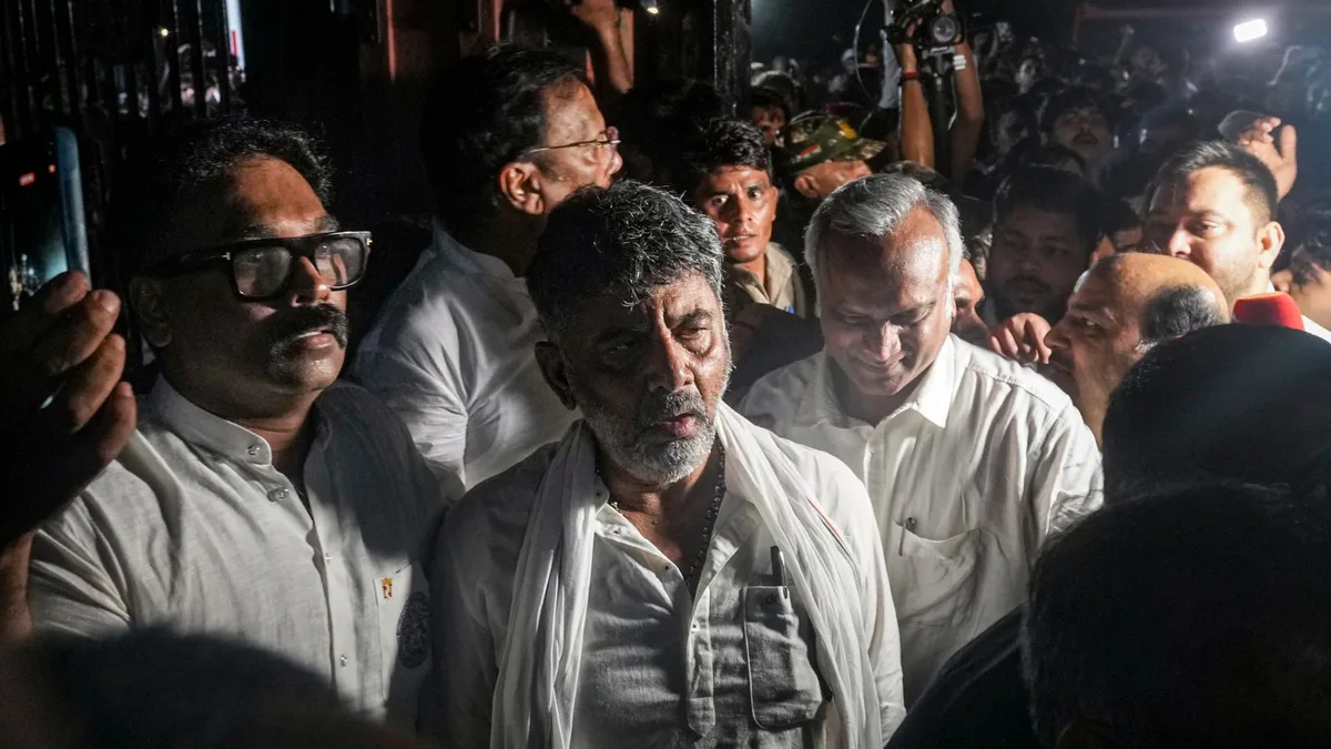 Can Bengaluru protest against EC? Over 200 were held for trying, Shivakumar clears the air