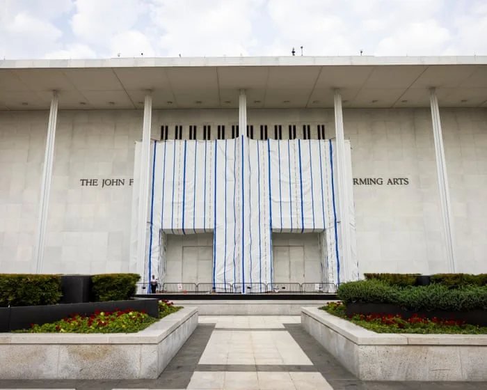 Kennedy Center board votes again to renovate building and inscribe Trump’s name on it – report
