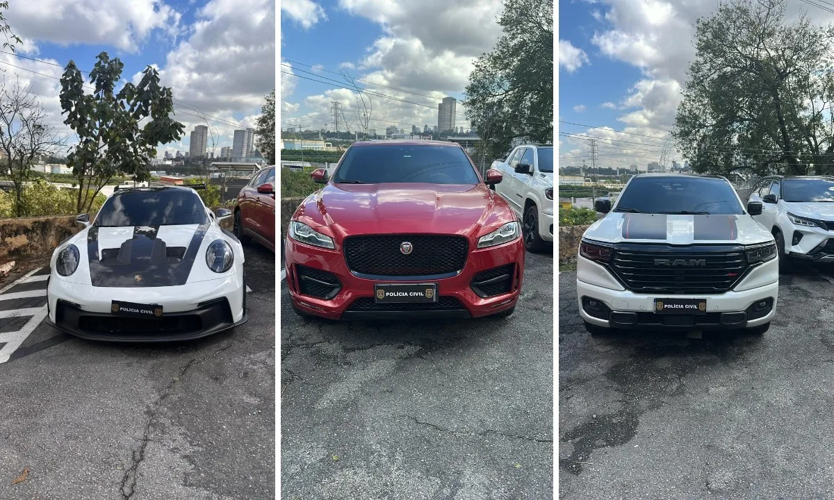 Polícia prende 4 em operação contra tráfico e lavagem de dinheiro na Grande SP; carros de luxo são apreendidos