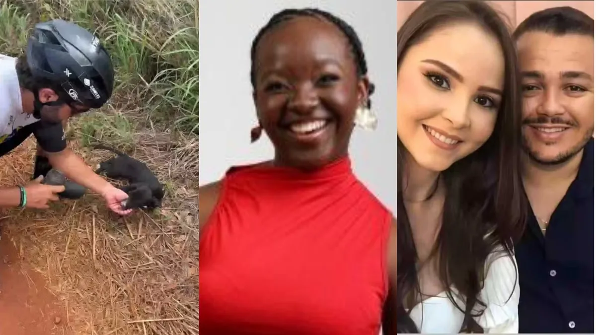 Você viu? Ciclista dá água a cachorro abandonado, Ana Elisa desativa conta no X e casal que morreu participaria de corrida