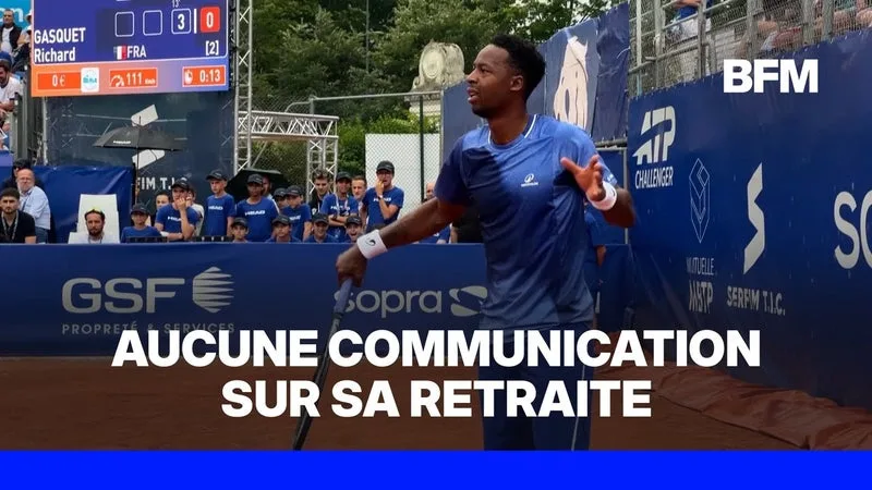 Tennis: Gaël Monfils est officiellement "retraité" depuis le 5 octobre