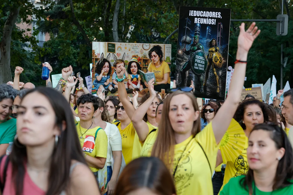 Qué quieren los profesores de Madrid: claves de la huelga educativa indefinida