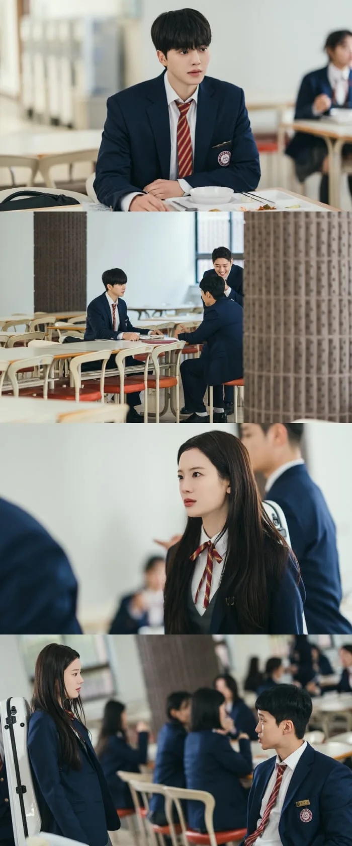 ‘포핸즈’ 송강X이준영, 오늘(29일) 첫방…급식실 괴롭힘부터 심상찮은 충돌