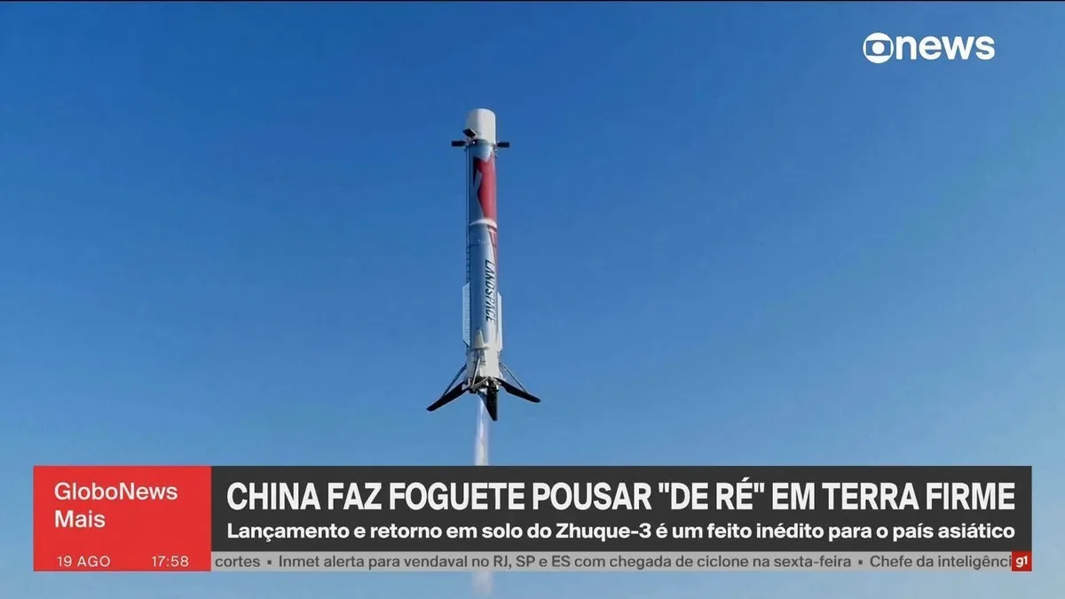 Foguete dá ré? China consegue feito inédito ao fazer propulsor voltar e pousar em terra firme; VÍDEO