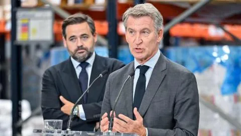 Paco Núñez desaprovecha la visita de Feijóo a Guadalajara para defender el Tajo frente a las pretensiones de López Miras