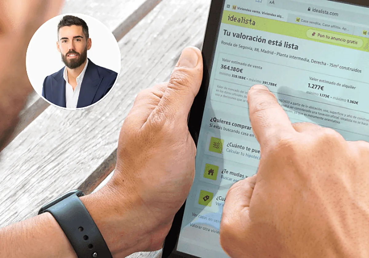 Joaquín Caraballo, experto inmobiliario: «La mayoría comete este error al comprar piso en Idealista; antes de decidir tienes que fijarte en esto»