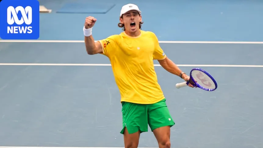 Alex de Minaur fires as Aussie pair clicks in Davis Cup triumph