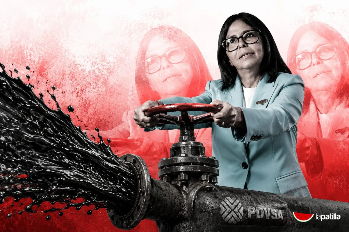 Delcy abrió el chorro petrolero a EEUU tras años de inútil alharaca chavista contra el "imperio"