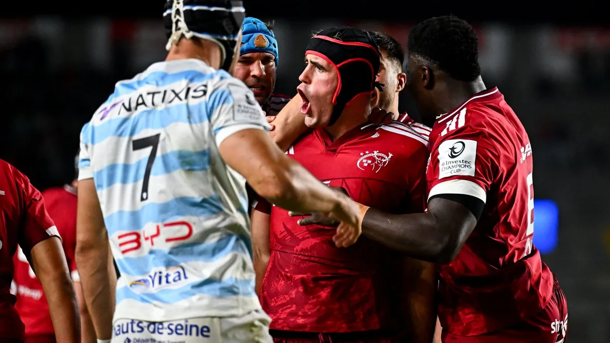 Munster beat Racing amid Foley tributes as Saracens and Bath suffer defeats