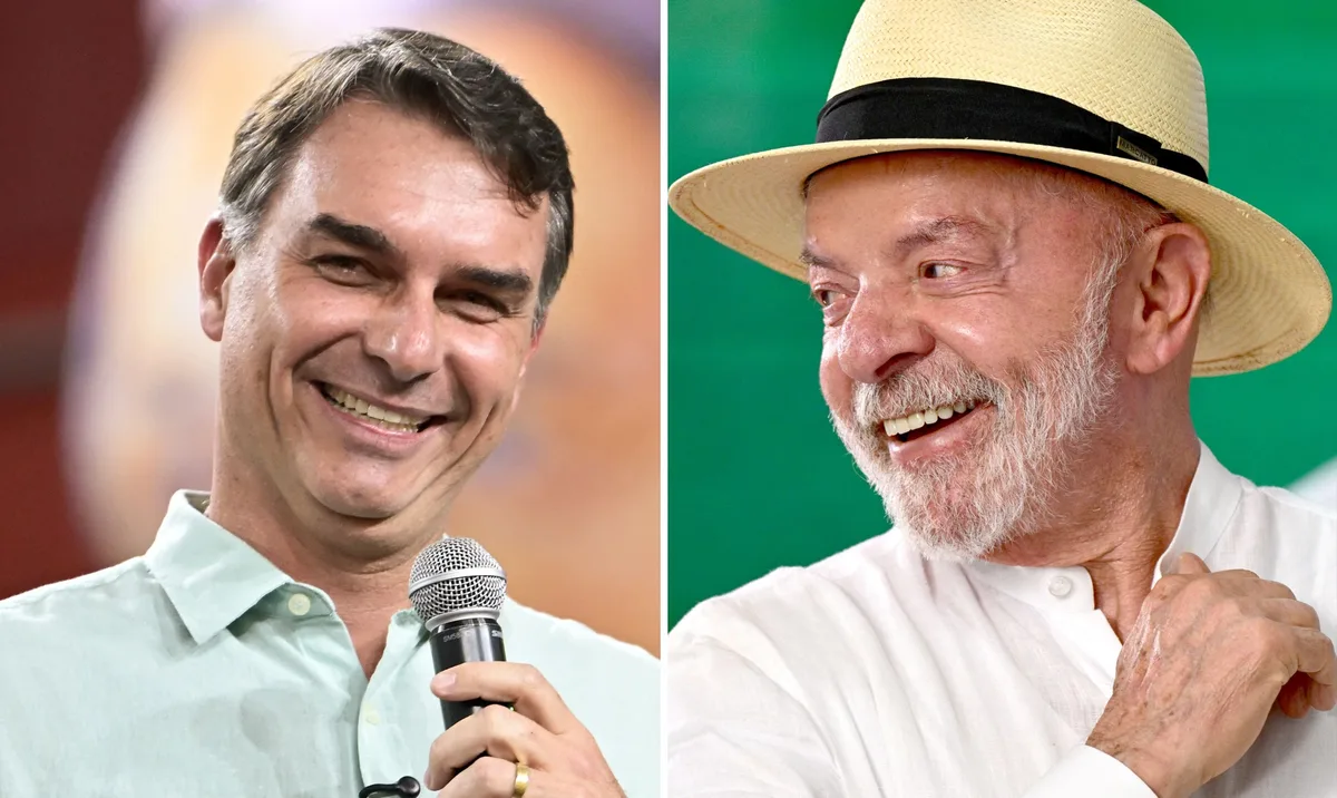 Lula y Flavio Bolsonaro siguen cabeza a cabeza cuando faltan tres semanas para las elecciones en Brasil