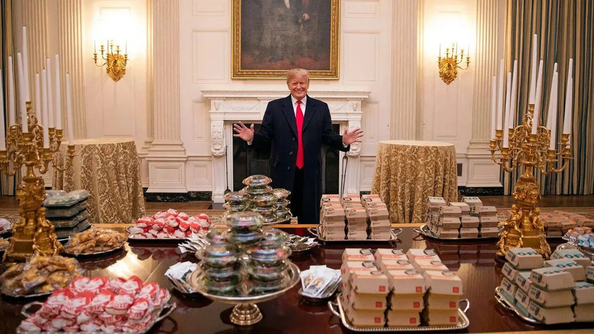 The Oval Obese: Trump's junk food habit crashes into MAHA crusade