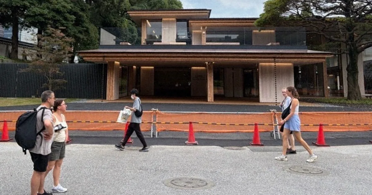 皇室スケッチ:変わる皇居観光の玄関口 目玉は屋上デッキ設ける「大手休憩所」