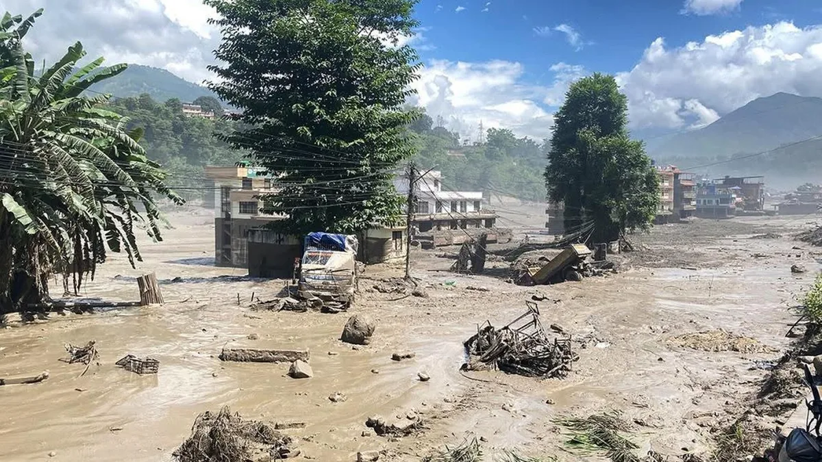 Nepal - Tote und Vermisste nach Sturzflut in Grenzregion zu Tibet