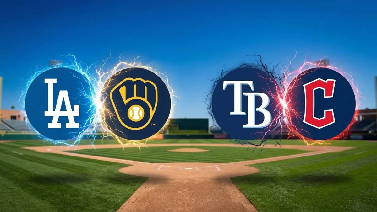 Series de Campeonato 2026 de MLB: Calendario y resultados de Dodgers vs. Brewers y Rays vs. Guardians