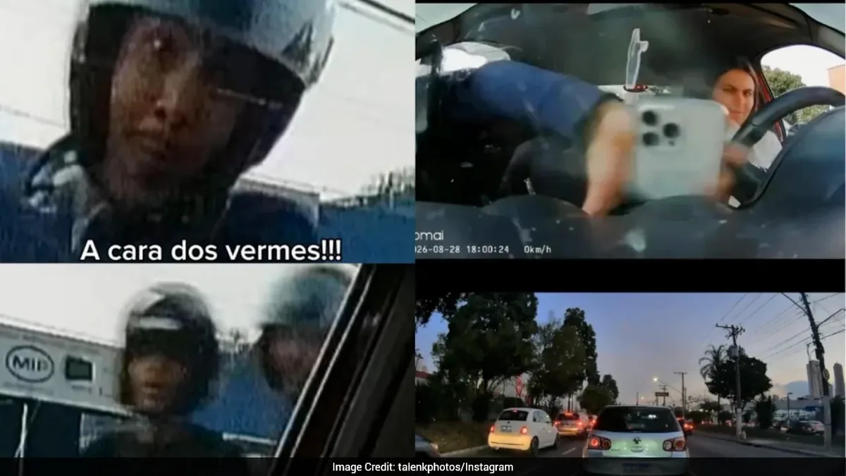 Brazilian Woman Targeted In Traffic, Thief Smashes Car Window, Steals Phone