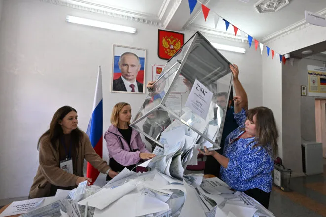 Russie: le parti de Poutine donné sans surprise vainqueur aux législatives