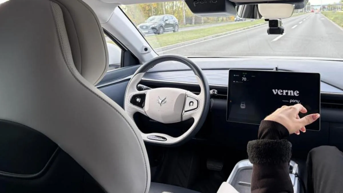 El robotaxi viaja de Zagreb a Madrid sin pasar por Barcelona