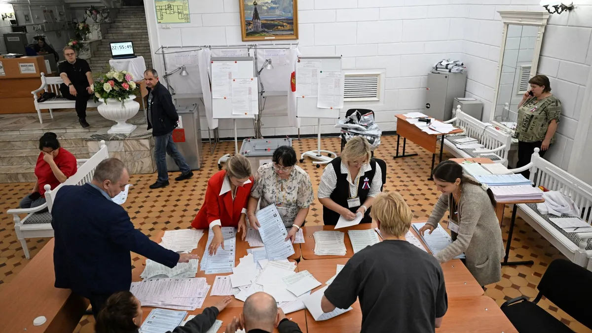 El partido del Kremlin gana las legislativas rusas con el 50% de los votos, según los primeros sondeos
