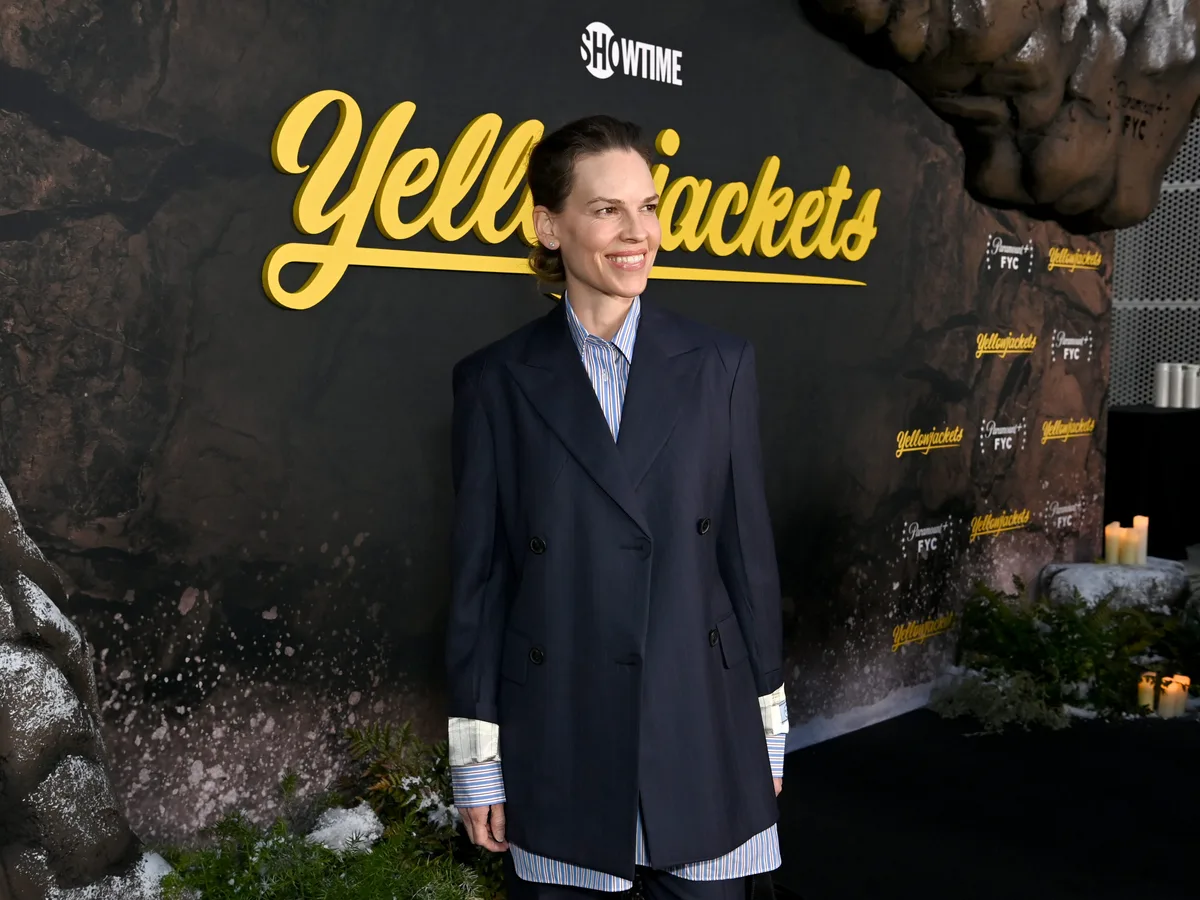 Hilary Swank is pregnant again at 52. She said she's glad she waited until her late 40s to have kids.
