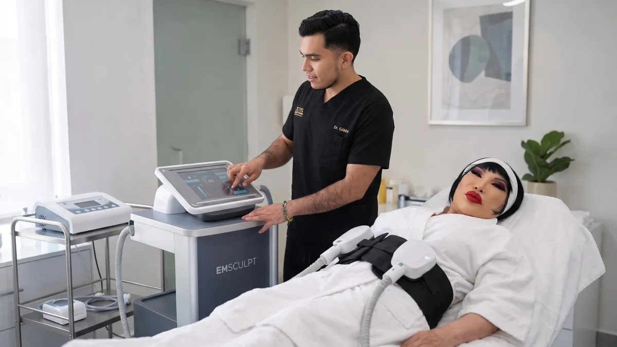 Qué es Emsculpt, la tecnología de los “20 mil abdominales”: doctor Gamaliel Román explica