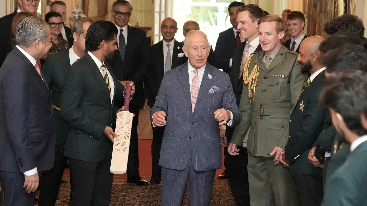 Babar Azam gifts signed Pakistan bat to King Charles amid England tour chaos