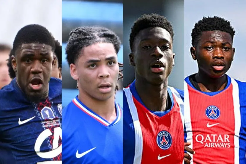 Axel Koukaba, Jarell Paisley, Seydou Konaté et Mamadou Meïté : 4 nouveaux visages du PSG à suivre cette saison en Youth League