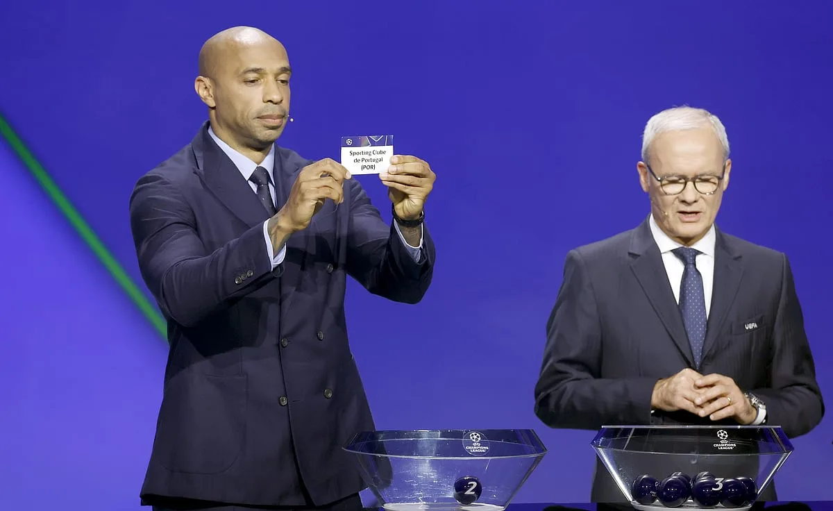 Sorteio da Champions. Sporting defronta Barça e gigantes de Manchester, FC Porto contra Man. City e Liverpool