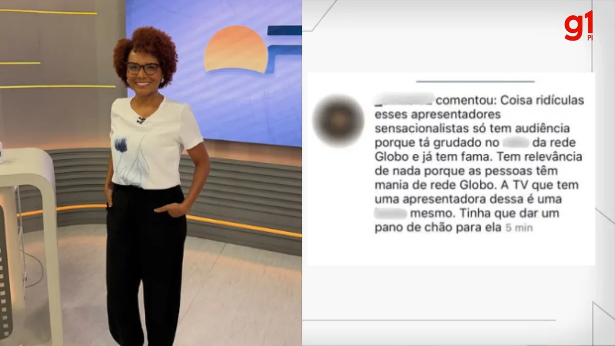 Ângela Bispo, apresentadora da TV Clube, é alvo de comentário racista em rede social: "Não podemos mais silenciar"