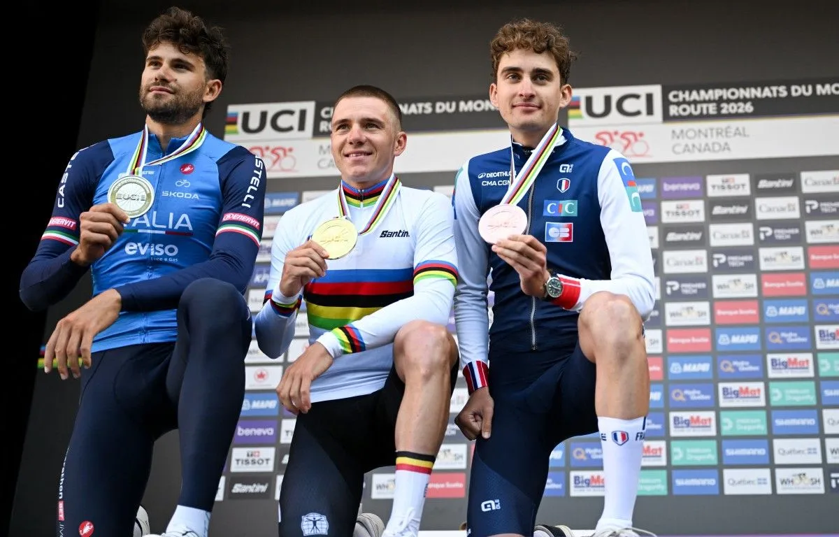 Mondiaux de cyclisme : Paul Seixas en bronze sur le contre-la-montre, Remco Evenepoel dans l’histoire