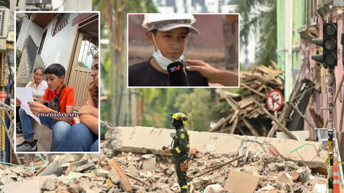 Juan Pablo Sánchez, el topito colombiano que se hizo famoso por colaborar en Pereira tras el terremoto recibió sorpresa: cumplirá su sueño de ser brigadista