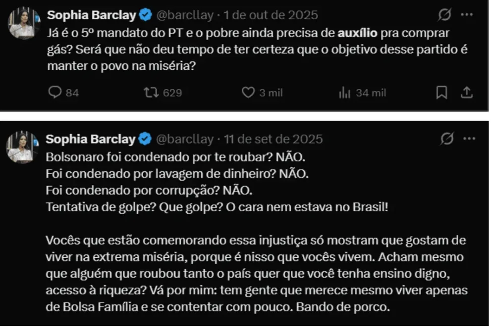 Candidata do PL que criticou Bolsa Família recebe o benefício há 8 anos