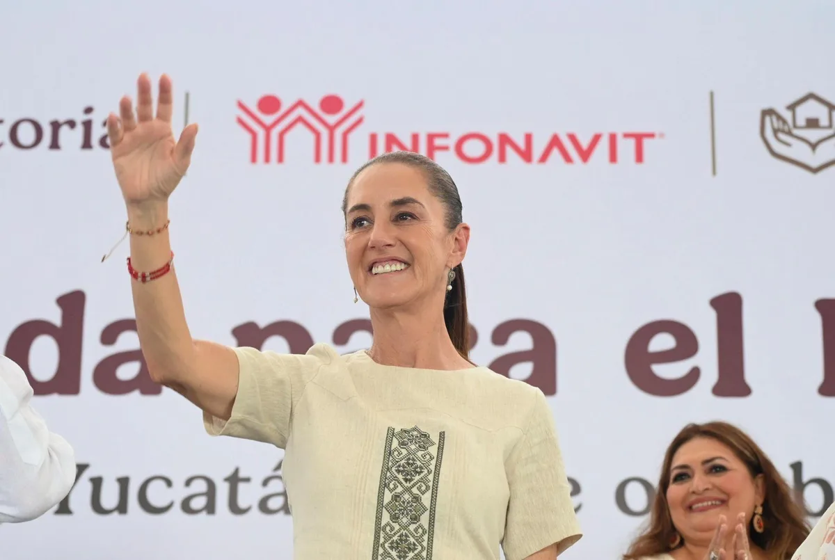 Claudia Sheinbaum supervisa el Hospital Regional de Alta Especialidad en Mérida
