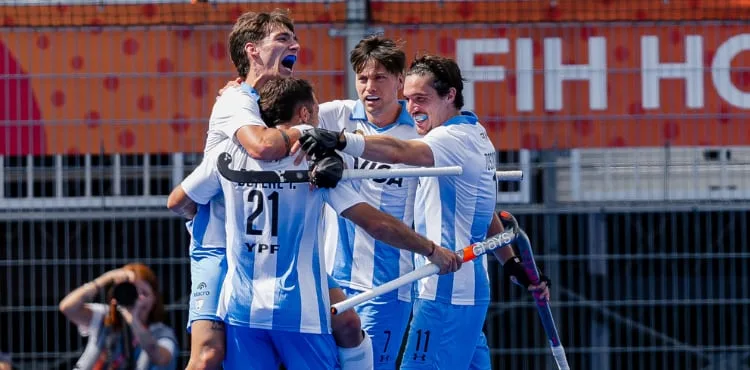 Los Leones vencieron a la India y quedaron a las puertas de las semifinales del Mundial de hockey sobre césped