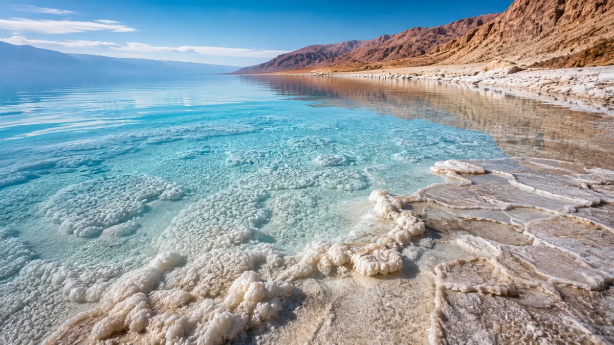 The Dead Sea has been building a salt floor for years; scientists reveal how it happens