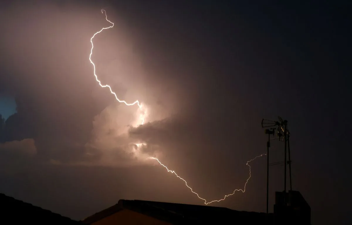 Orages : Encore sept départements en vigilance orange dans l’est