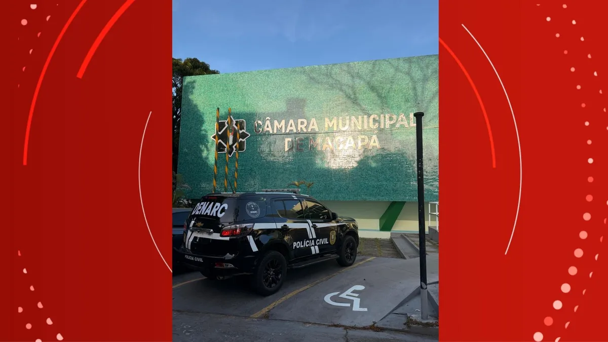 Vereador, suplente e servidores são afastados em operação que apura favorecimento à facção criminosa no Amapá