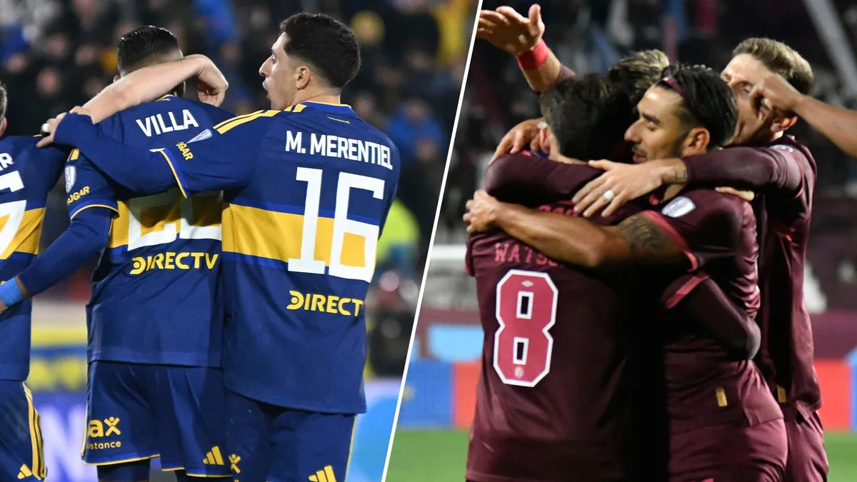 En su regreso a La Bombonera, Boca Juniors venció 1-0 a Lanús en la última jugada del partido y se metió en zona de playoffs