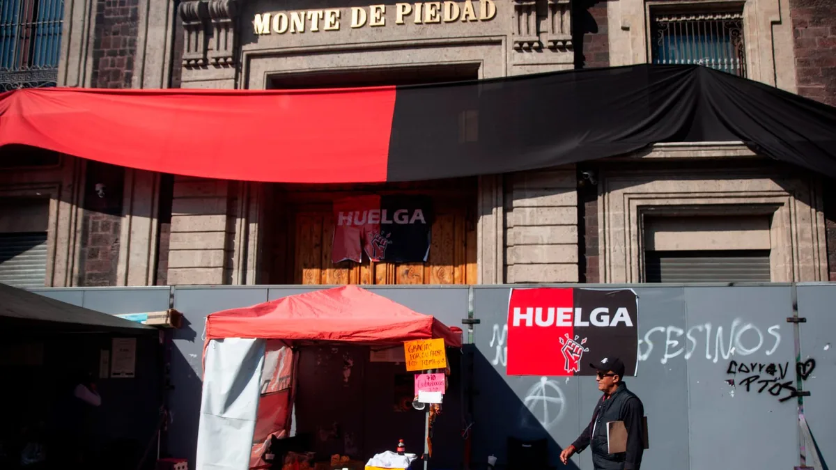 Huelga en el Monte de Piedad: qué decisión tendrá que tomar la Suprema Corte para resolver el conflicto que lleva 11 meses