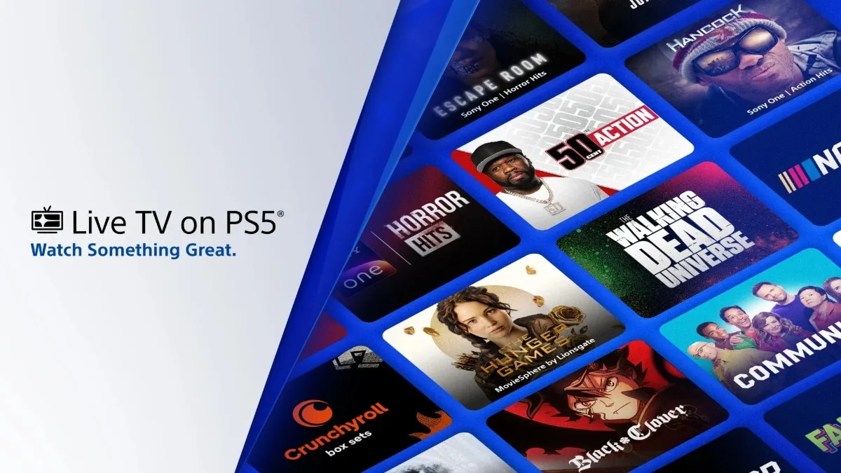 Sony Launches Live TV Service on PS5, Bringing Movies, TV Shows, Sports and More to PlayStation Console