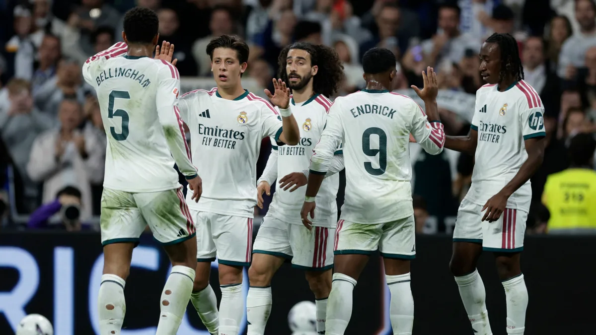 El Real Madrid cambia la cara, pero no evita la polémica: aplasta al Sevilla, mientras Arda Güler se libra de una posible roja
