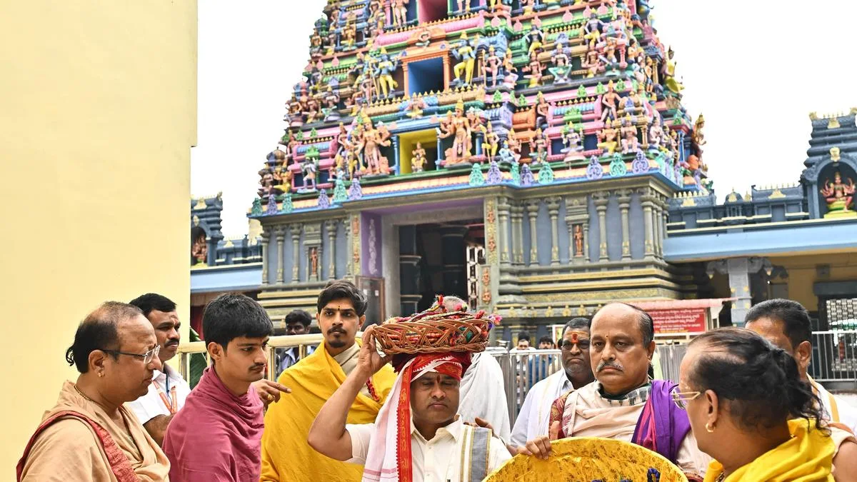 ‘Pavithrotsavams’ begin at Kanaka Durga temple atop Indrakeeladri